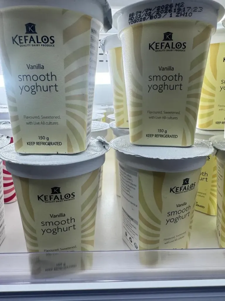 Yoghurt Kefalos Smooth Vanilla